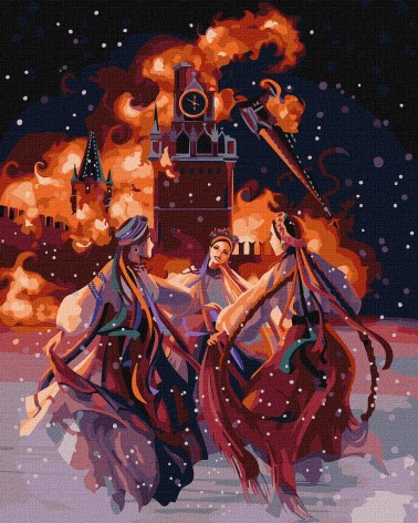 Набір для розпису по номерах. 