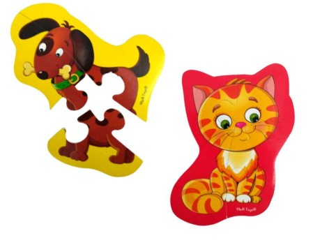 Магнитные беби пазлы 