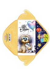 Конверт для грошей КВ25-178, ціна за 10 шт. //