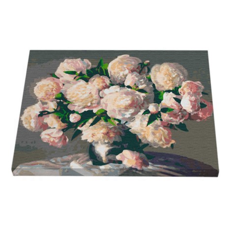 Картина по номерам Riviera Blanca Роскошные пионы 40x50 см (RB-0099)