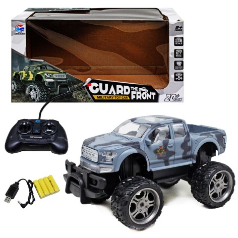 Джип на радиоуправлении серый