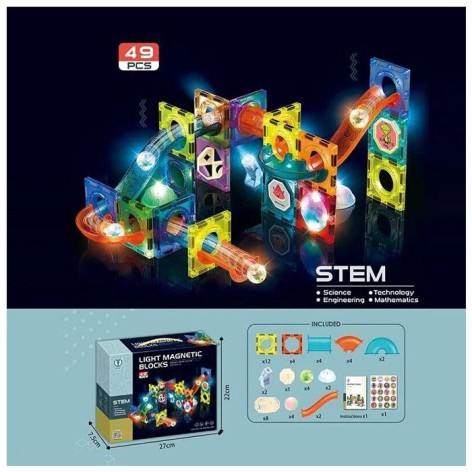 Конструктор 49 деталей, в коробке