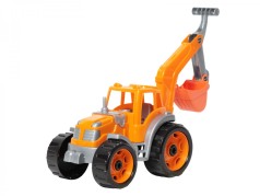 Трактор с ковшом ТехноК (оранжевый)