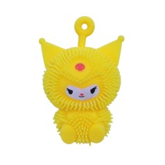 Сяючий їжачок антистрес аніме Kuromi 7,5 см жовта