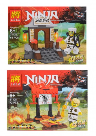 Конструктор Lele Ninja Храмы 36*17*14 см