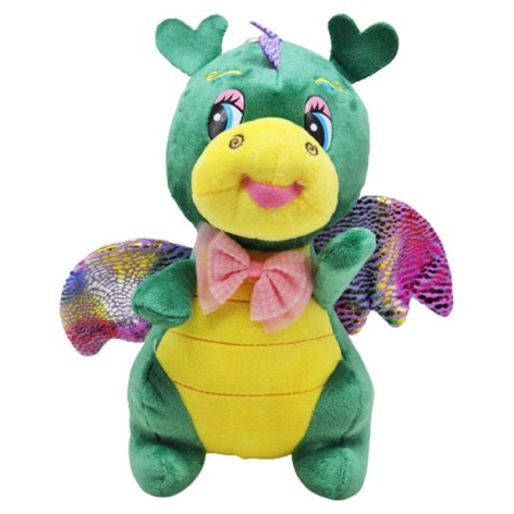 Мягкая игрушка "Дракошка" (изумрудный)