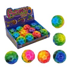 Антигравитационный мячик Gravity (Moon) Ball радужный 6 см