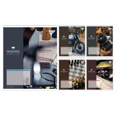 А5/96 лін. Yes Inspiration, зошит учнівський загальний, ціна за 5 шт. //