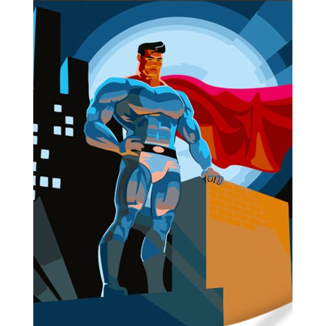 Набір для розпису по номерах Стратег 