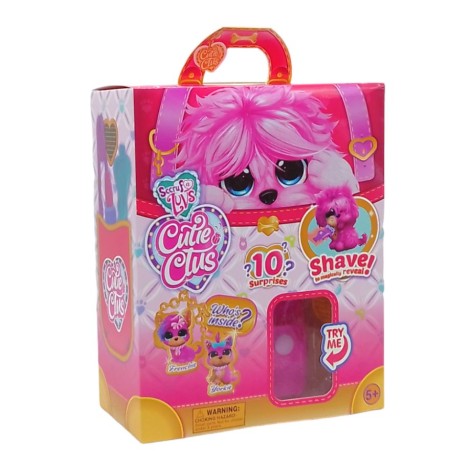 Мягкая игрушка "Scruff A Luvs: Загадочный любимец" (малиновый)