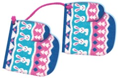 Новорічні мотузочки : Тепленькі рукавиці (у)(145)