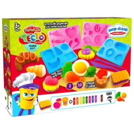 Набор для лепки "Master Do, Шеф-повар: Сэндвич Бар", рус