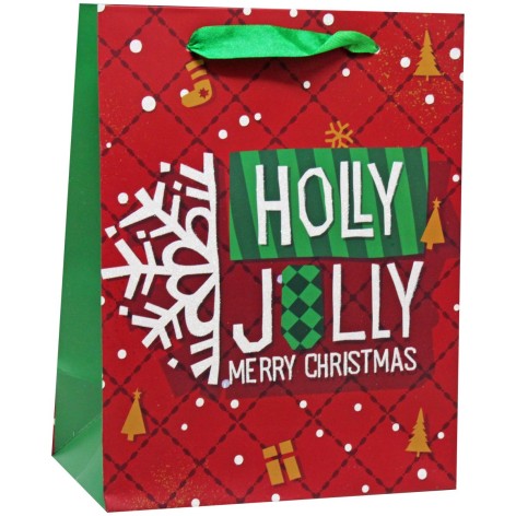 Пакет "MEDIUM XMAS" (178х98х229 мм.) ВИД 1