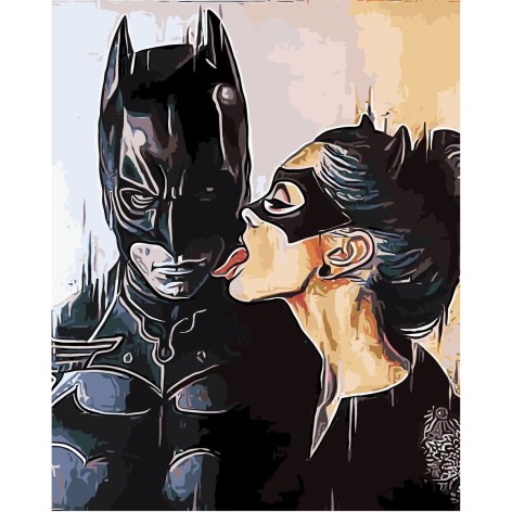 [0150] Картина по номерах 0150 ОРТ Летучая мышь 40*50