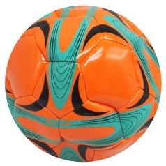 Мяч футбольный ВИД 5 оранжевый