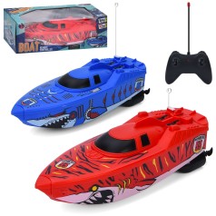 Р/К Катер, 26см, 2 вида, на бат-це, в кор-це, 26-9,5-12см /24/