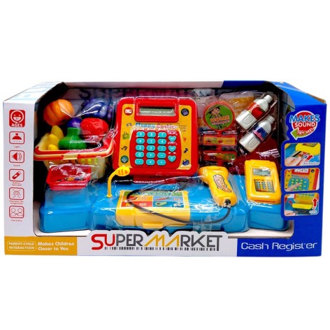 Касовий апарат "Супермаркет" (БЛАКИТНИЙ)