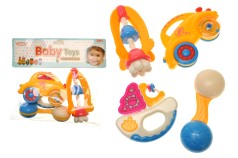 Набор погремушек в п/е 4шт 