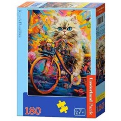 Пазл Castorland "Прогулянка кошеняти" 180 ел.