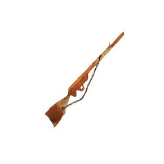 Деревянное ружье игрушечное, 50 см, из бука