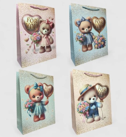 Подарунковий пакет картон 200грм, 