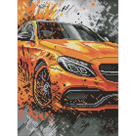 Алмазная мозаика "ЯРКАЯ МОЩНОСТЬ" 30х40см