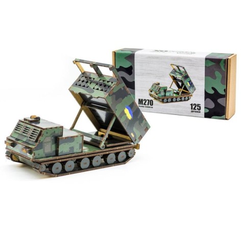 Дерев'яний 3D конструктор 