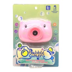 Установка с мыльными пузырями "Камера свинка" (розовая)