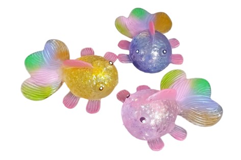 Антистрес-тянучка Золота рибка 11см. 