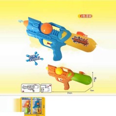 Водний пістолет 2 кольори, помповий механізм, в п/е 