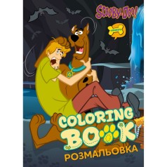 Раскраска WB "Scooby-Doo" со стикерами