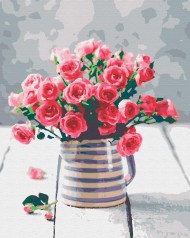 Картина за номерами Ранкові троянди (40x50) (RB-0100)