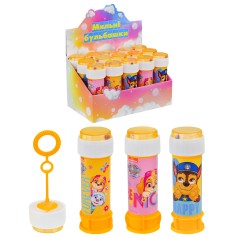 Мильні бульбашки Paw Patrol 60 мл 3 види, 15шт у кор. /18