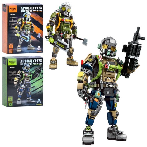 Конструктор робот, 33см, 2 види, кор-ці, 28,5-40-12см 