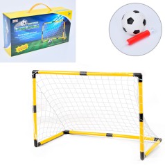 Футбольні ворота 2 шт. з м'ячем та насосом R1221