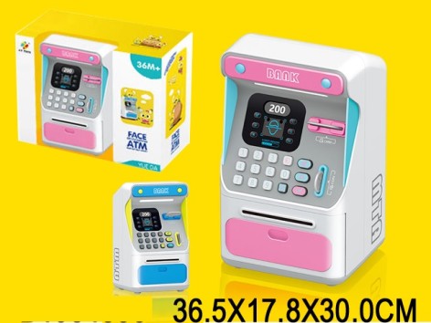 Електронна скарбничка-банкомат 2 кольори, у коробці 36,5*18*30 см