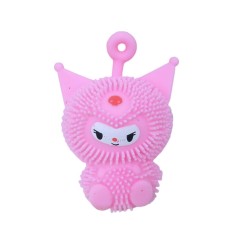 Сяючий їжачок антистрес аніме Kuromi 7,5 см рожева