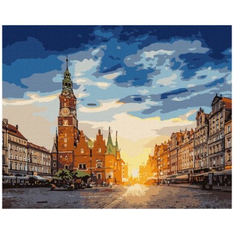 Картина за номерами "Чарівний Вроцлав"?????