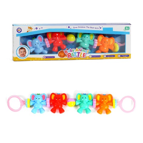 Брязкальце Box 19 (240/2) слоники, у коробці