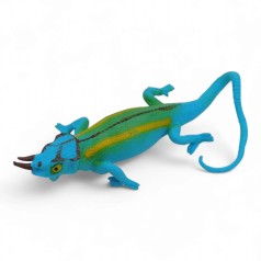 Антистресс-тянучка ящерица голубая