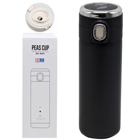 Термос "Smart Cup Led" 400 мл (чорний)