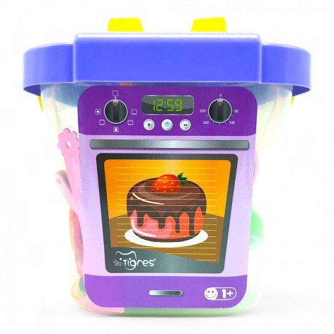 Набір посуду Tigres "Ромашка" пластиковий 25 предметів (25 шт)