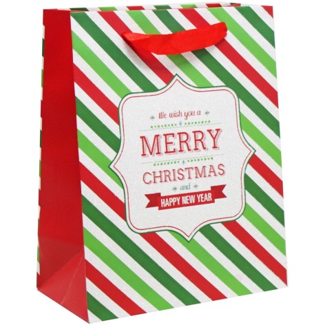 Пакет "MEDIUM XMAS" (178х98х229 мм.) ВИД 2