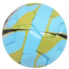 Мяч футбольный  ВИД 6 голубой
