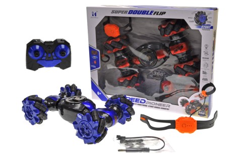 Радиоуправляемая машина трюковая управл. жестами, аккумулятор 34,5*9,1*28,8см 