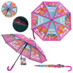 Парасолька дитяча Paw Patrol 67см світловідбиваюча стрічка /60-5/