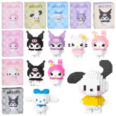 Конструктор фигурка, 8 видов, в кор-це, 10,5-14,5-4см /96/