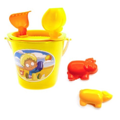 Пісочний набір "6 елементів" (жовтий)
