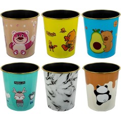 Ведро для мусора пластиковое 26*24см 8622, 2 шт. в уп.