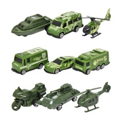 Набор военного транспорта, 9 элементов
